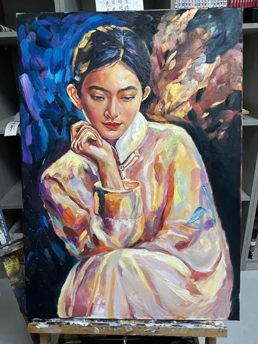 习作 古典女青年
